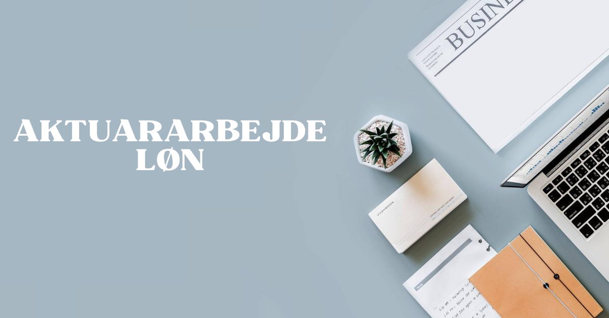Aktuararbejde løn