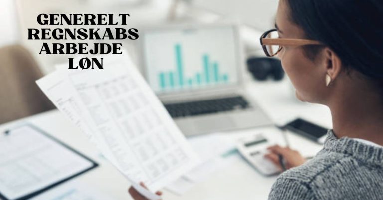 Bogholder Løn & Formue 6 Generelt Regnskabs Arbejde Løn