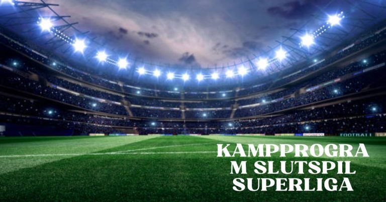 Kampprogram Slutspil Superliga