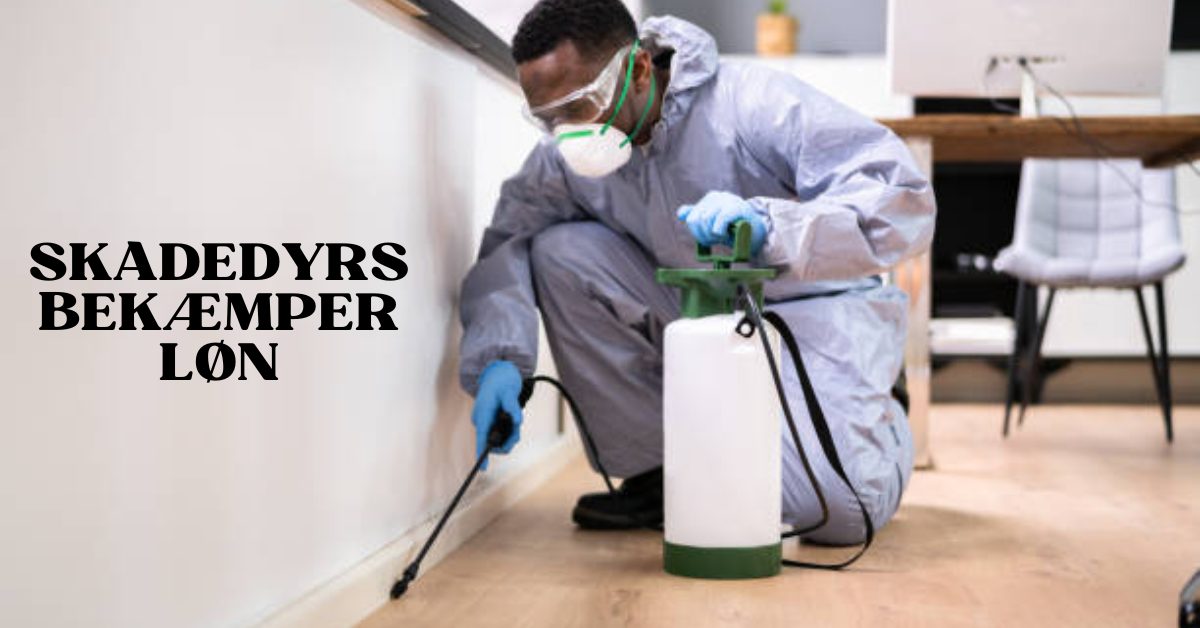 Skadedyrsbekæmper Løn