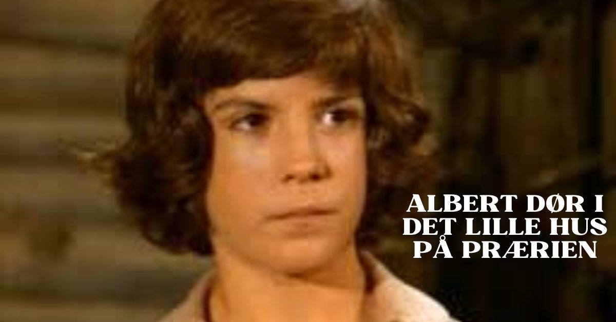 Albert Dør I Det Lille Hus På Prærien