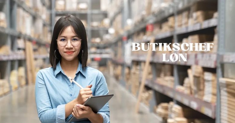Butikschef Løn