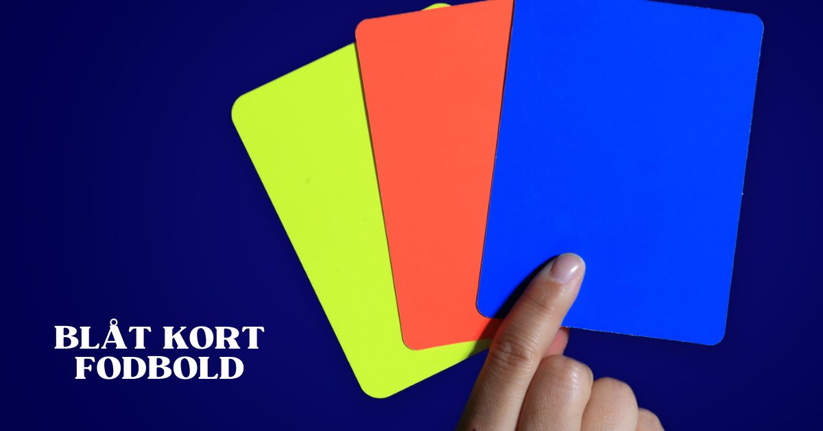Blåt Kort Fodbold