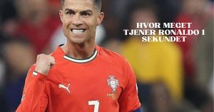 Hvor Meget Tjener Ronaldo i Sekundet