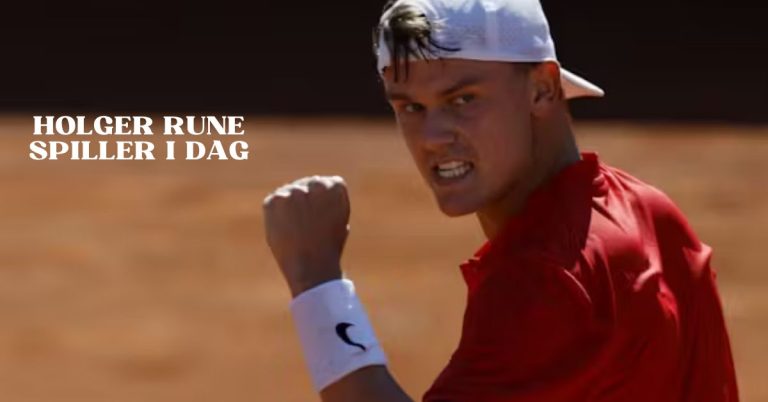 Holger Rune spiller i dag