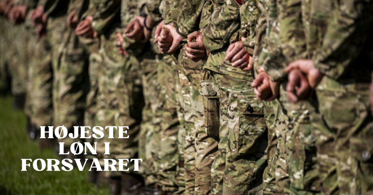 Højeste løn i forsvaret – Hvem tjener mest i det danske forsvar? 1 Højeste løn i forsvaret