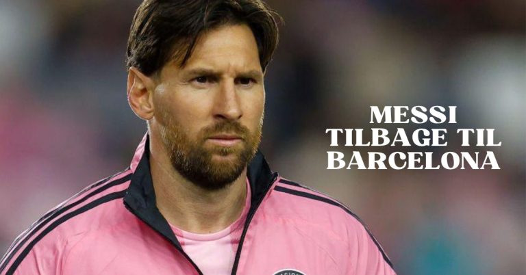 Messi tilbage til Barcelona